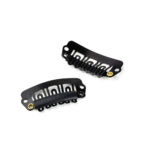 Clip peineta de metal pequeño 2,8 mm Negro
