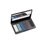 ADEN Eyeshadow Palette Nº1 Black/Blue (6 tonos)