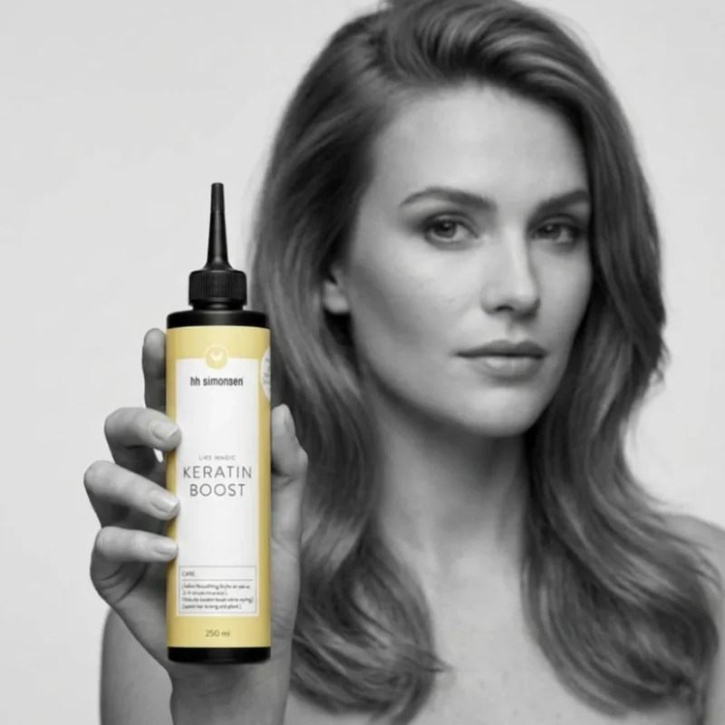 HH Simonsen Keratin Boost: tratamiento intensivo para un cabello fuerte y brillante