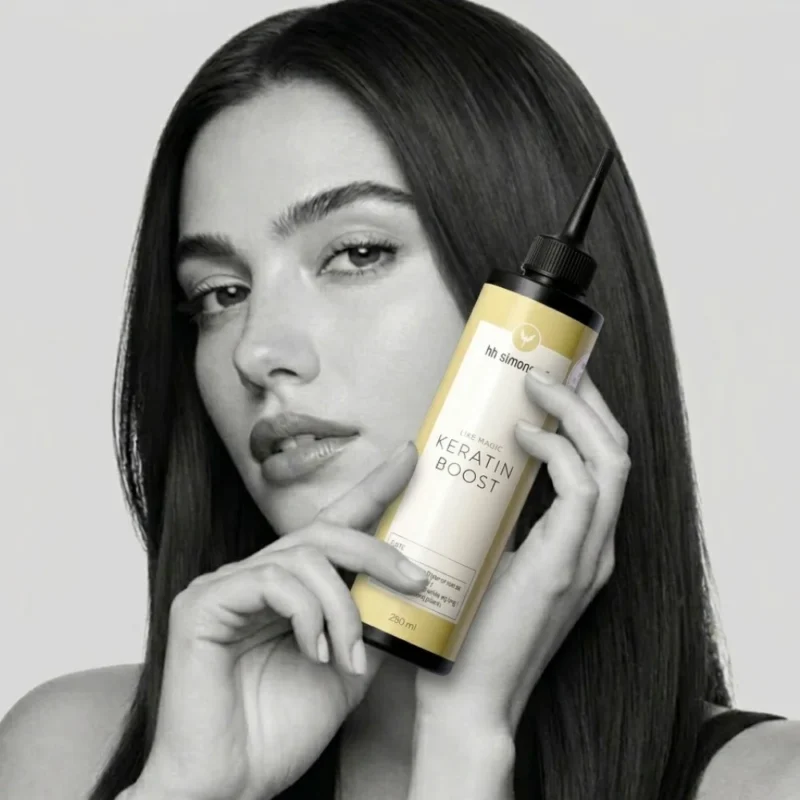 HH Simonsen Keratin Boost: tratamiento intensivo para un cabello fuerte y brillante