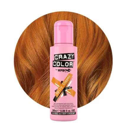 Tinte Semipermanente de Fantasía Crazy Color Spicy Copper nº 82
